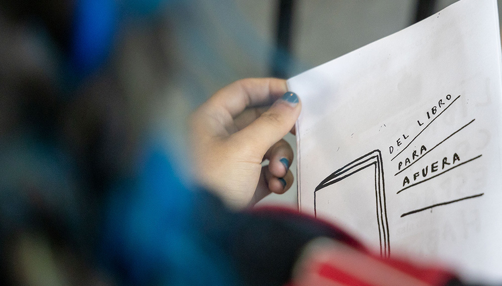 Del libro para afuera